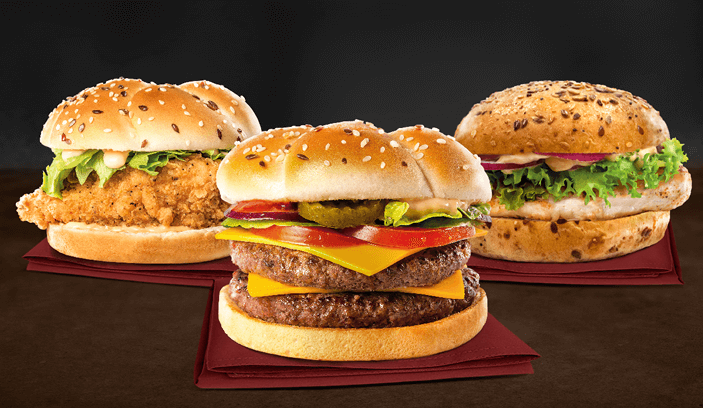 Supermac's burgers