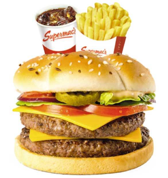 5oz Beef Burger Meal - Fresh Range