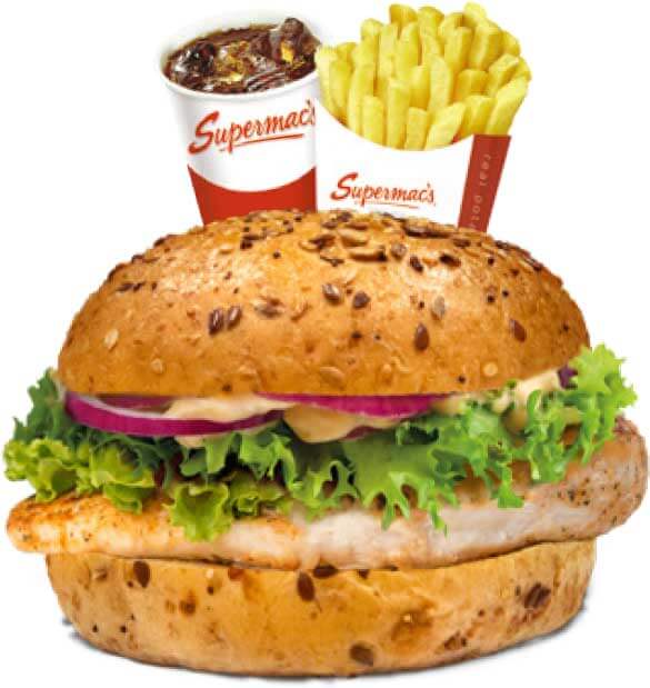 5oz Grilled Chicken Sandwich  Meal - Fresh Range