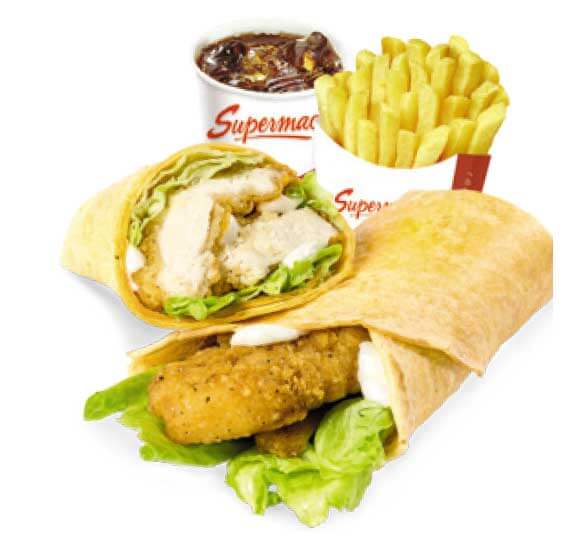Chicken Wrap Meal