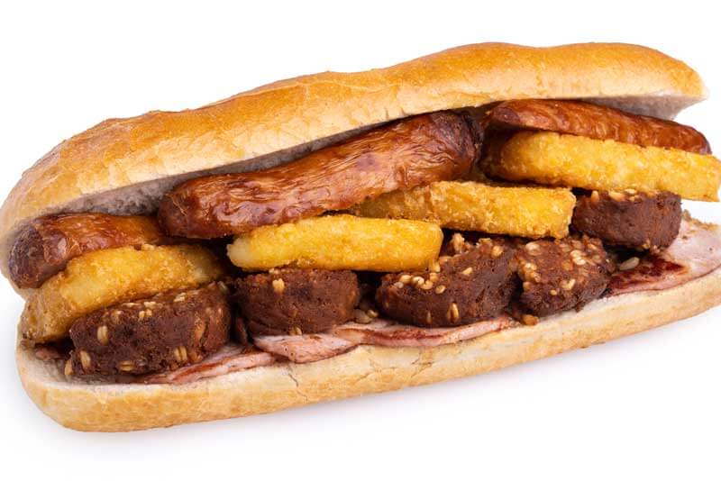 Breakfast roll Tullow