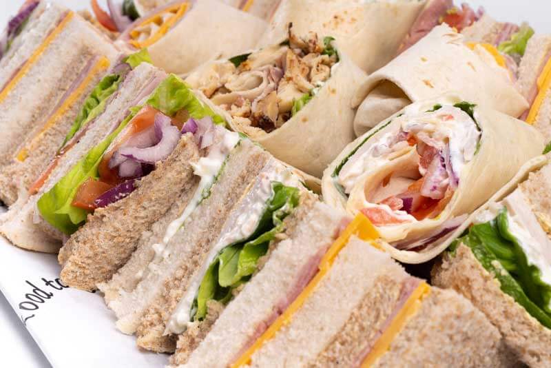 Sandwich platter - party food and catering