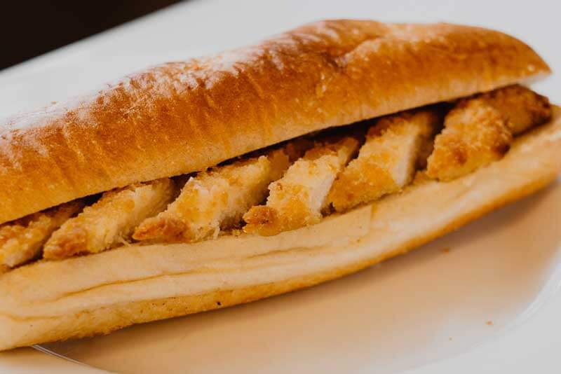 Hot chicken roll